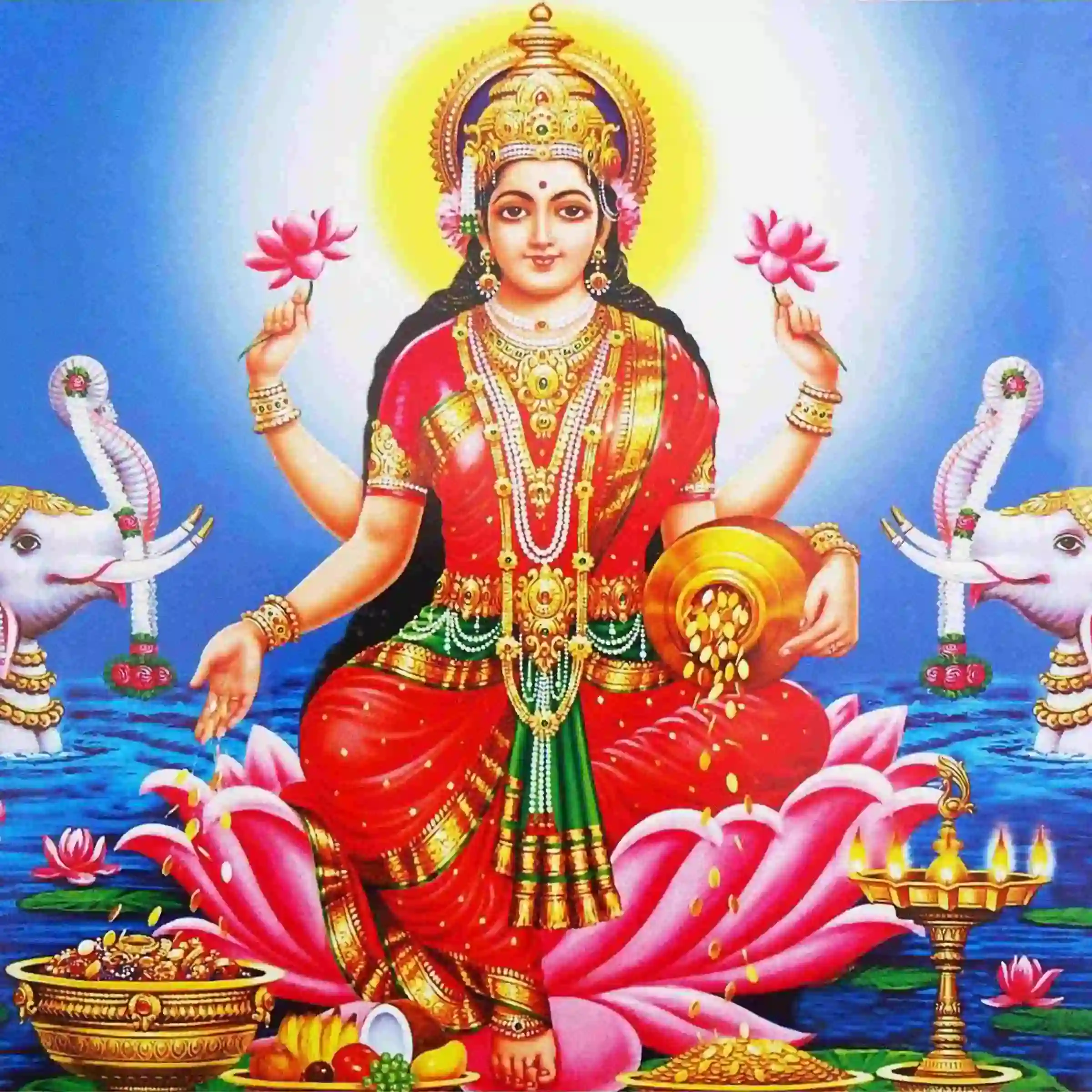 Lakshmi Aarti with Lyrics By Anuradha Paudwal